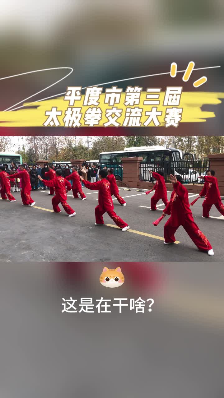 村村有好戏｜平度市第三届太极拳交流大赛“好戏”在同和街道上演