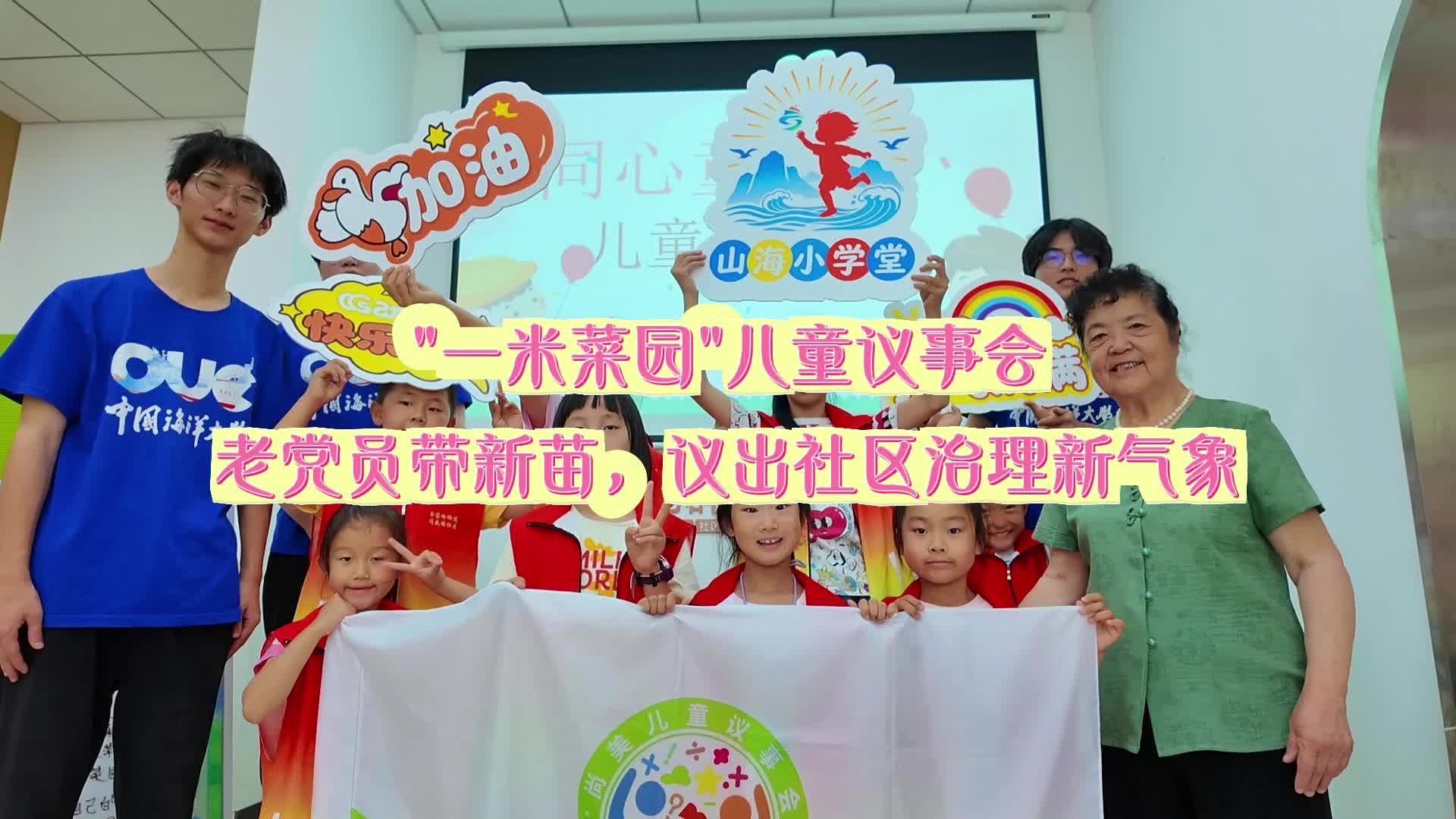 "一米菜园"儿童议事会|老党员带新苗，议出社区治理新气象