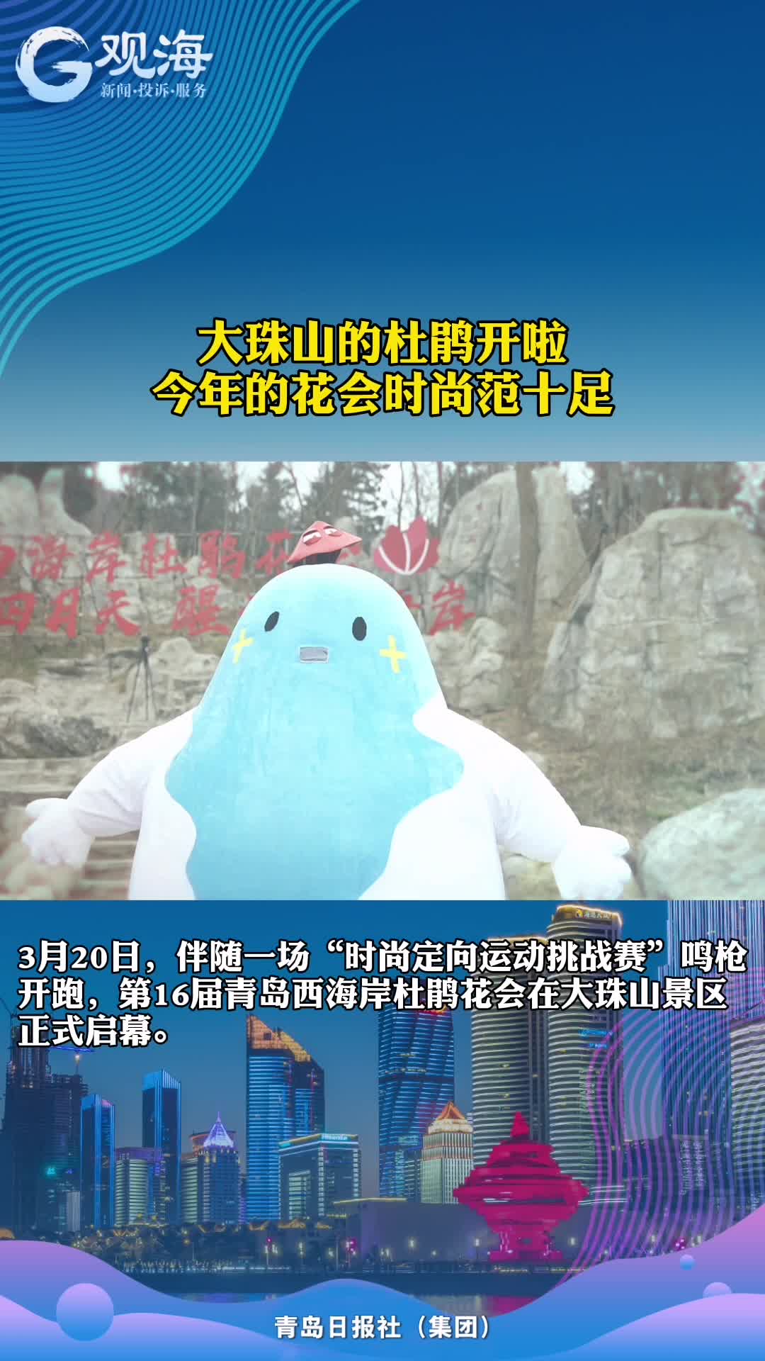 大珠山的杜鹃花开啦